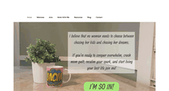 Desktop Screenshot of motherandmore.com